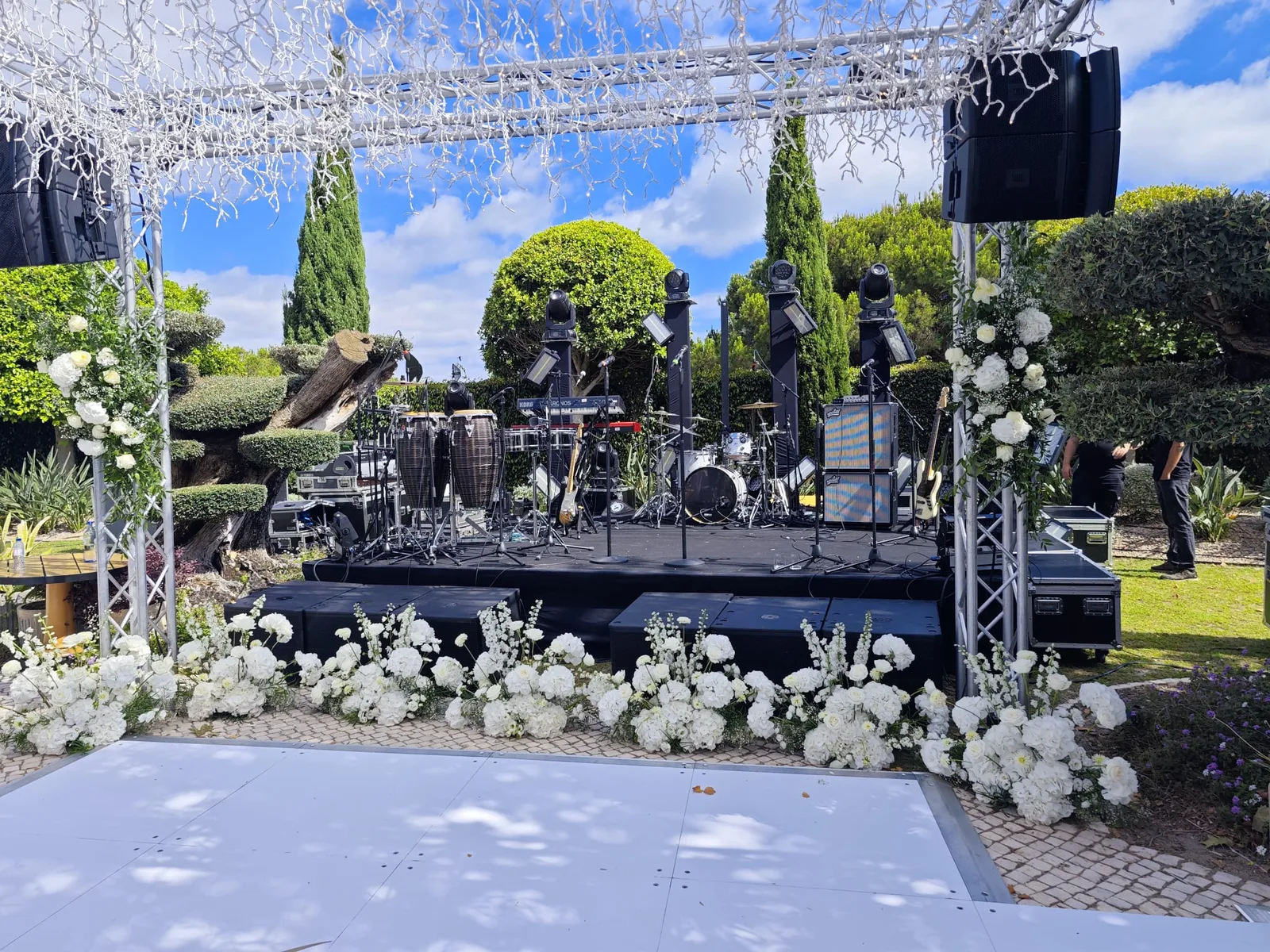 Produção técnica num casamento