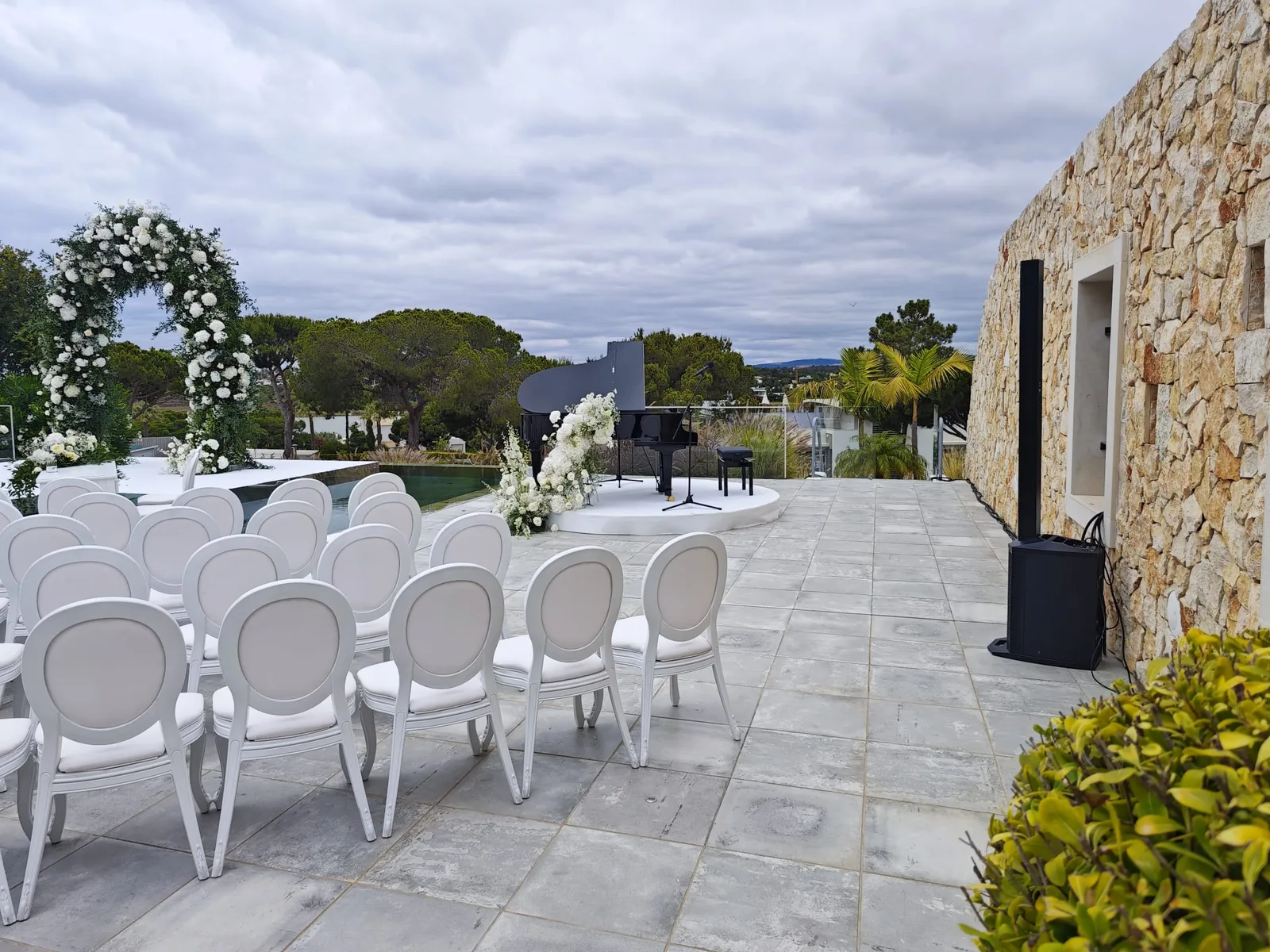 Produção técnica num casamento